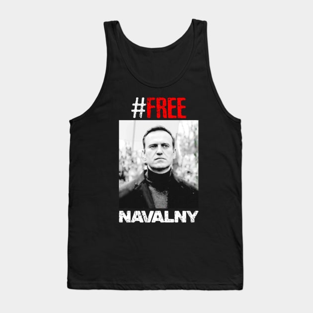 FREE NAVALNY Tank Top by gulymaiden